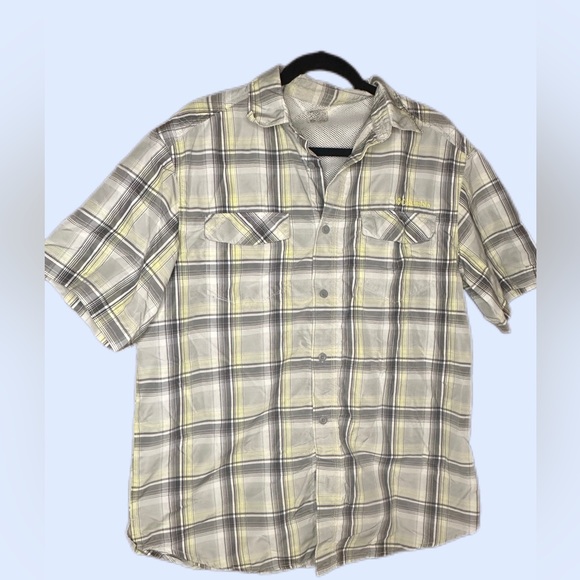 Men’s Columbia Omni-Shade Sun Protection Vented Button-Up Shirt - Size‎ Medium - Picture 3 of 16
